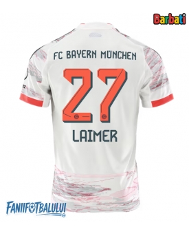 Bayern Munich Konrad Laimer #27 Tricou Fotbal Replică 2025-26 Barbati Deplasare